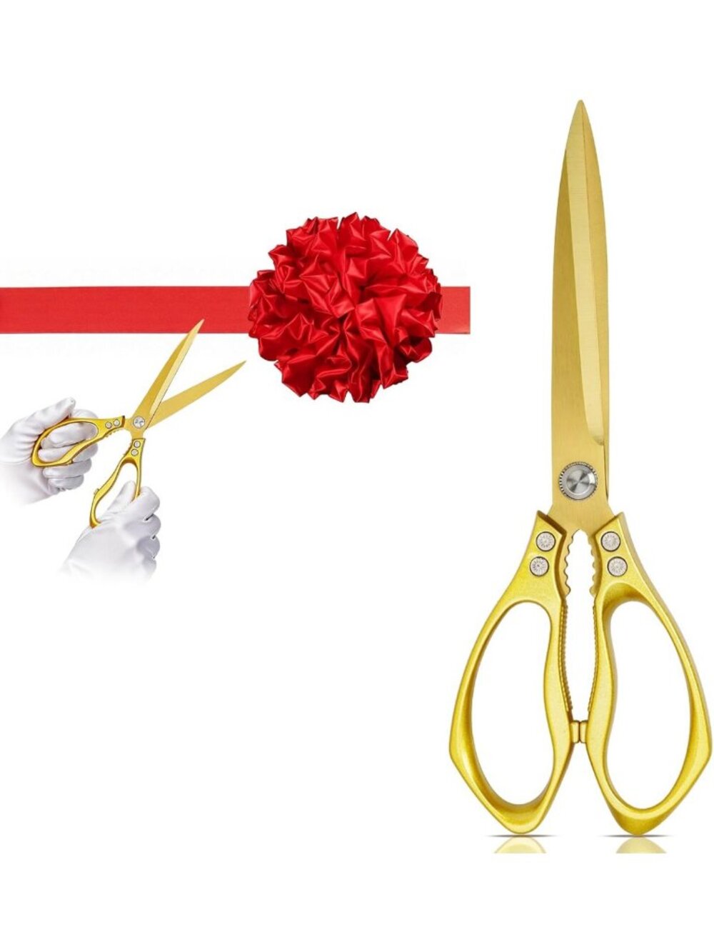 Ribbon Cutting Ceremony Kit - Perfect for Grand Openings & Celebrations!